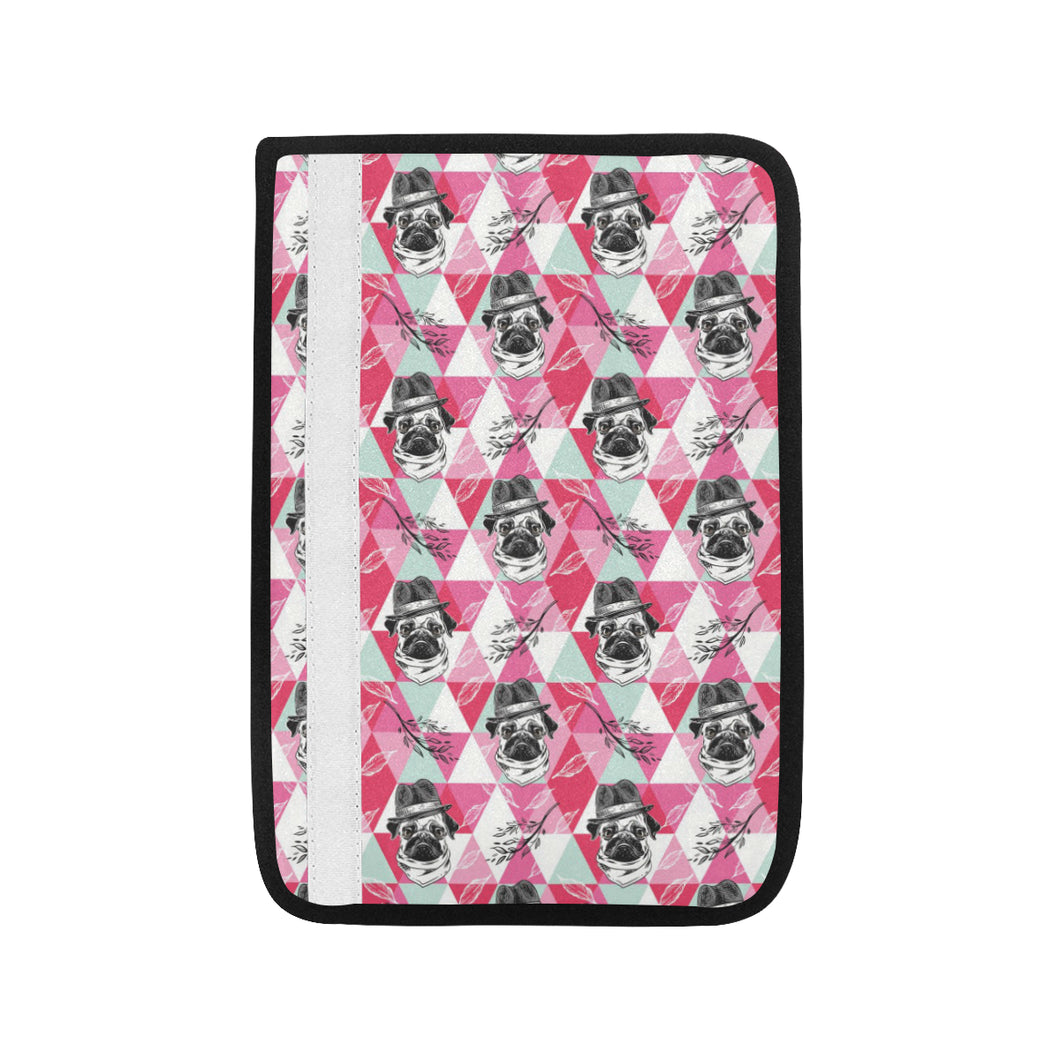 Pug Pattern Car Seat Belt Cover