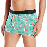 Snail Pattern Print Design 01 Men's All Over Print Boxer Briefs Men's Underwear