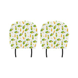 Corn Pattern Print Design 01 Car Headrest Cover