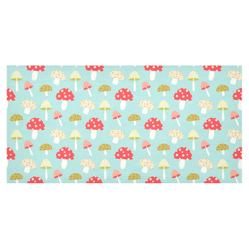 Mushroom Pattern Background Tablecloth