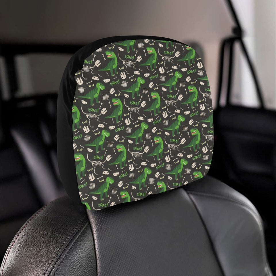 Dinosaur Pattern Car Headrest Cover