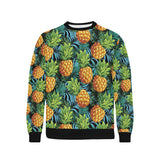 Pineapple Pattern Men's Crew Neck Sweatshirt