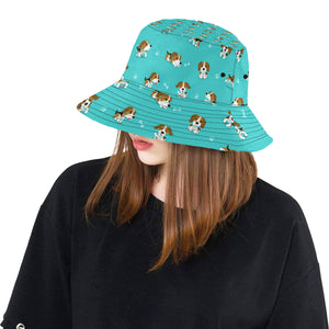 Cute Beagle Pattern Unisex Bucket Hat