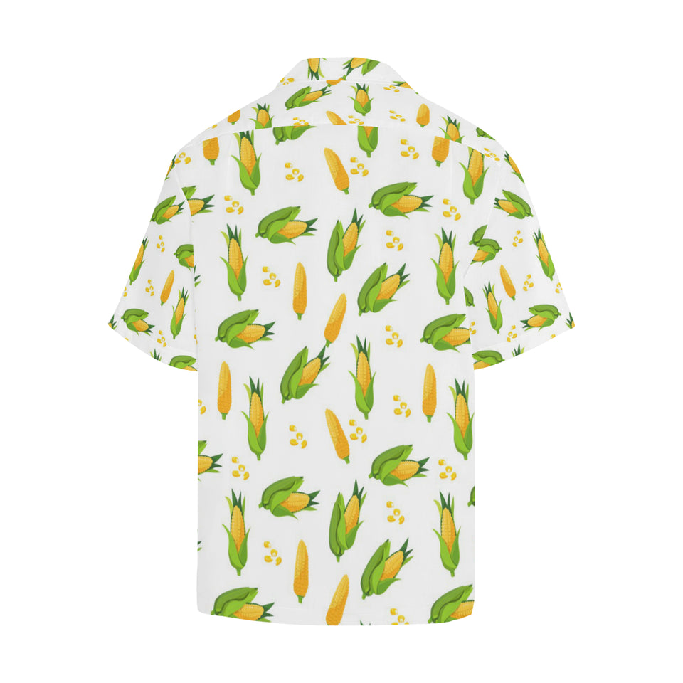 Corn Pattern Print Design 01 Men's All Over Print Hawaiian Shirt (Model T58)