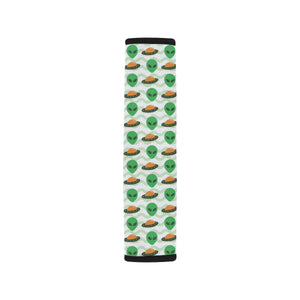 Alien Pattern Print Design 02 Car Seat Belt Cover