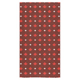 Canadian Maple Leaves Pattern background Bath Towel