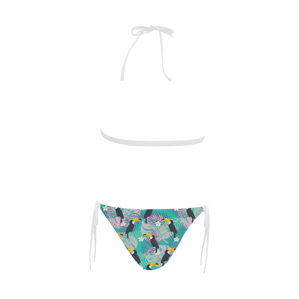 Toucan Pattern Background Sexy Bikinis Two-Pieces Swimsuits