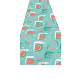 Snail Pattern Print Design 01 Table Runner