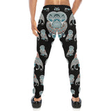 Owl Tribal Pattern Unisex Casual Sweatpants