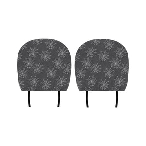 Cobweb Spider Web Pattern Car Headrest Cover