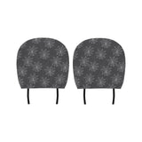 Cobweb Spider Web Pattern Car Headrest Cover