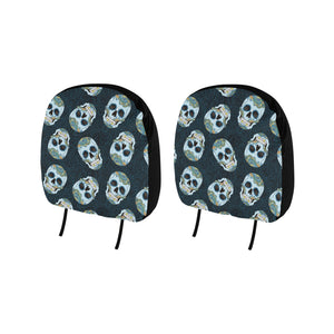 Suger Skull Pattern Car Headrest Cover