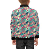 Tennis Pattern Print Design 01 Kids' Boys' Girls' Bomber Jacket