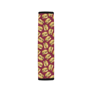 Hamburger Pattern Print Design 01 Car Seat Belt Cover