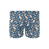 Pelican Pattern Print Design 01 Men's Swimming Trunks