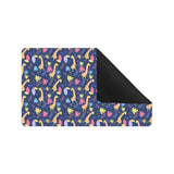 Giraffe Pattern Print Design 04 Doormat