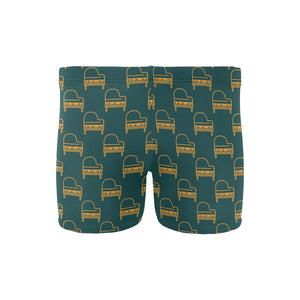 Piano Pattern Print Design 03 Men's Swimming Trunks