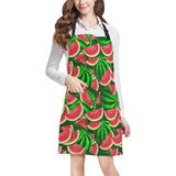 Watermelon Pattern Theme Adjustable Apron