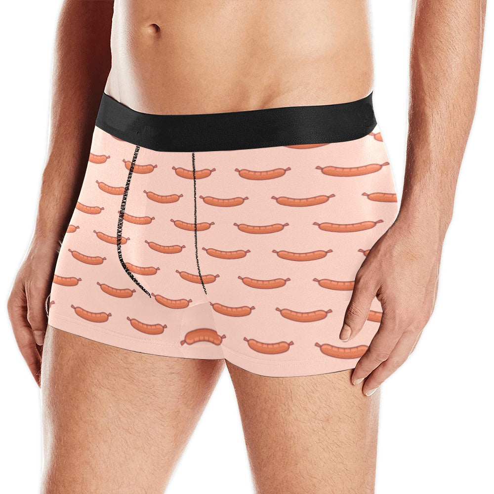 Sausage Pattern Print Design 01 Men's All Over Print Boxer Briefs Men's Underwear