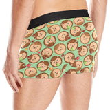 Hedgehog Pattern Print Design 01 Men's All Over Print Boxer Briefs Men's Underwear