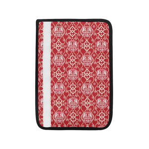 Daruma Red Pattern Car Seat Belt Cover