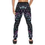 Space Galaxy Tribal Pattern Unisex Casual Sweatpants