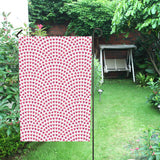 Heart Wave Pattern House Flag Garden Flag