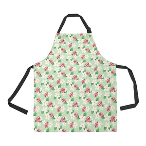 Ladybug Pattern Print Design 05 Adjustable Apron