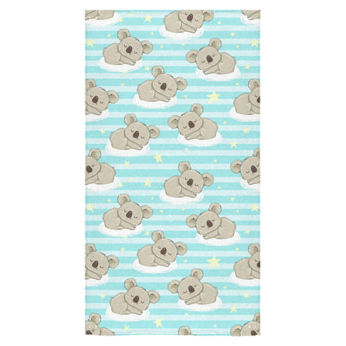 Sleep Koala Pattern Bath Towel