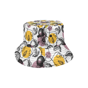 Passion Fruit Pattern Background Unisex Bucket Hat