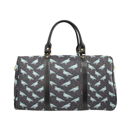 Pigeon Pattern Print Design 01 Travel Bag