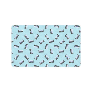 Piano Pattern Print Design 05 Doormat