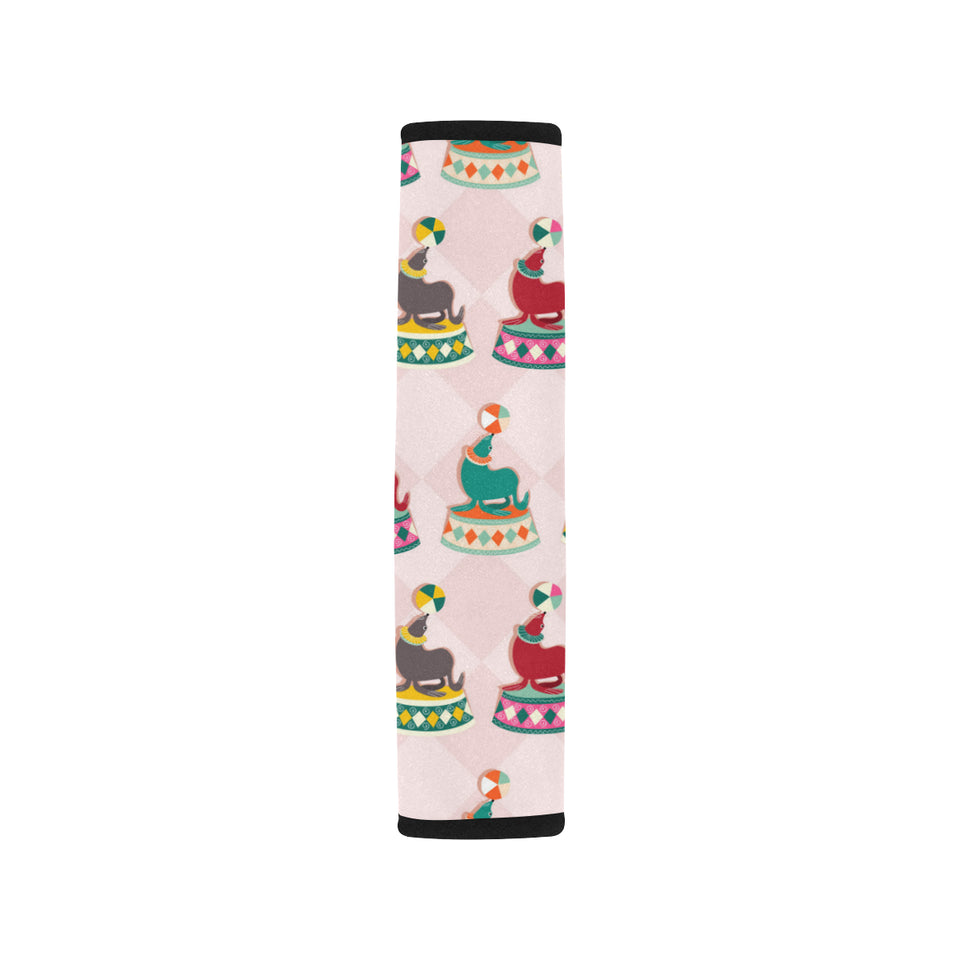 Colorful Sea Lion Pattern Car Seat Belt Cover