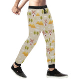 Windmill Pattern Unisex Casual Sweatpants