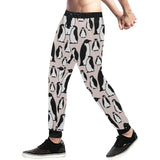 Penguin Pattern Background Unisex Casual Sweatpants