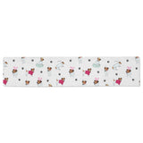 Jack Russel Pattern Print Design 03 Table Runner