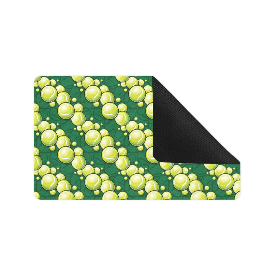 Tennis Pattern Print Design 04 Doormat