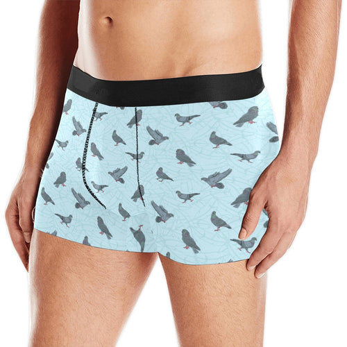 Pigeon Pattern Print Design 02 Men's All Over Print Boxer Briefs Men's Underwear