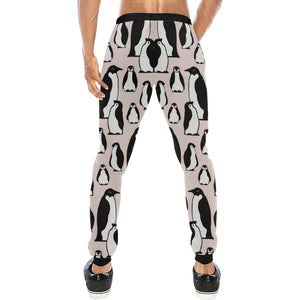 Penguin Pattern Background Unisex Casual Sweatpants