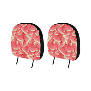 Watermelon Pattern Background Car Headrest Cover