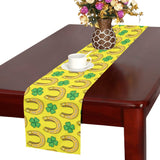 Horseshoes Pattern Print Design 01 Table Runner