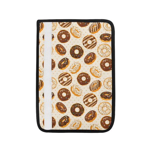 Chocolate Donut Pattern Car Seat Belt Cover