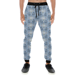 Octopus Heart Pattern Unisex Casual Sweatpants