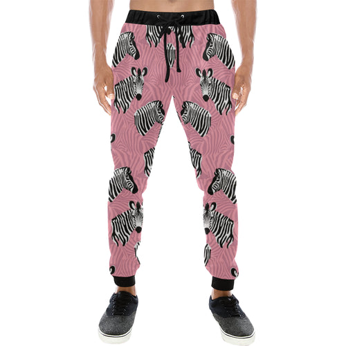 Zebra Head Pattern Unisex Casual Sweatpants