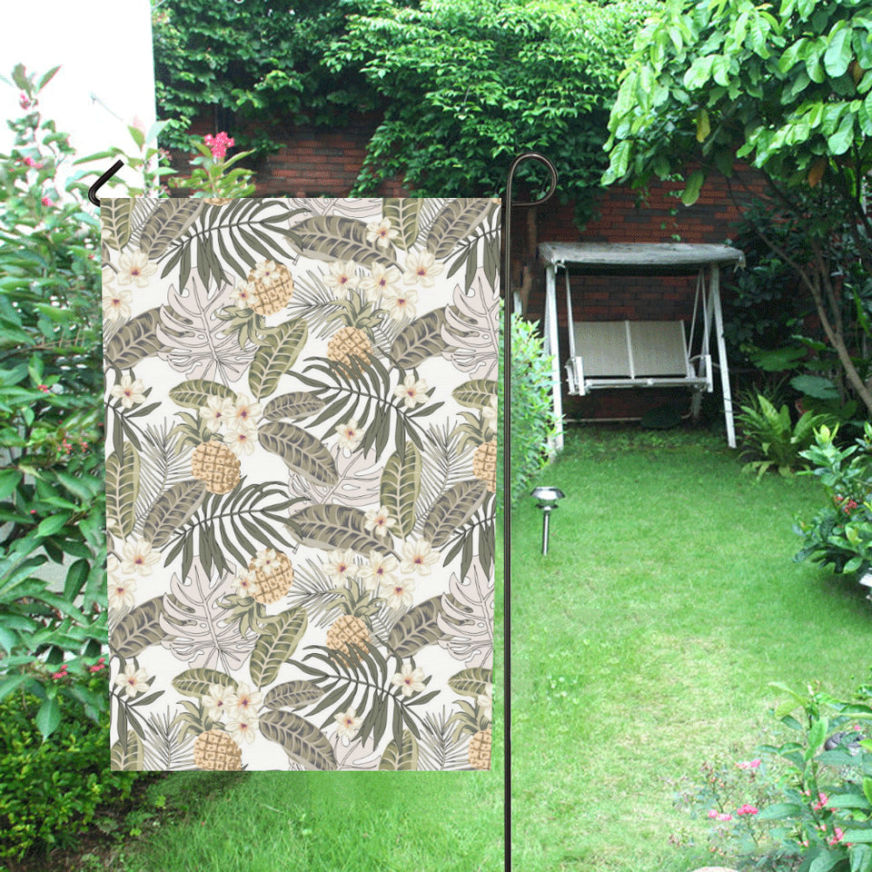 Pineapple Leave flower Pattern House Flag Garden Flag