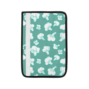 Broccoli Pattern Green background Car Seat Belt Cover