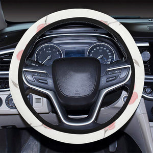 Sakura Pattern Car Steering Wheel Cover