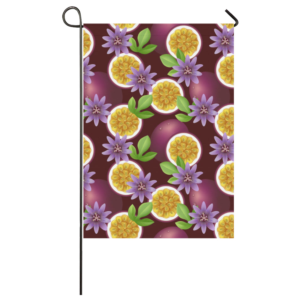 Passion Fruit Sliced Pattern House Flag Garden Flag