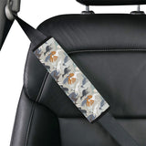 Greyhound Pattern Print Design 04 Car Seat Belt Cover