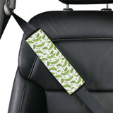 Green Peas Pattern Print Design 02 Car Seat Belt Cover